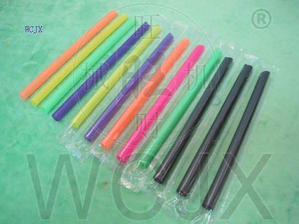 PLA Drink straws/PLA degradable straws/bubble tea straws/tapioca pearls straws/