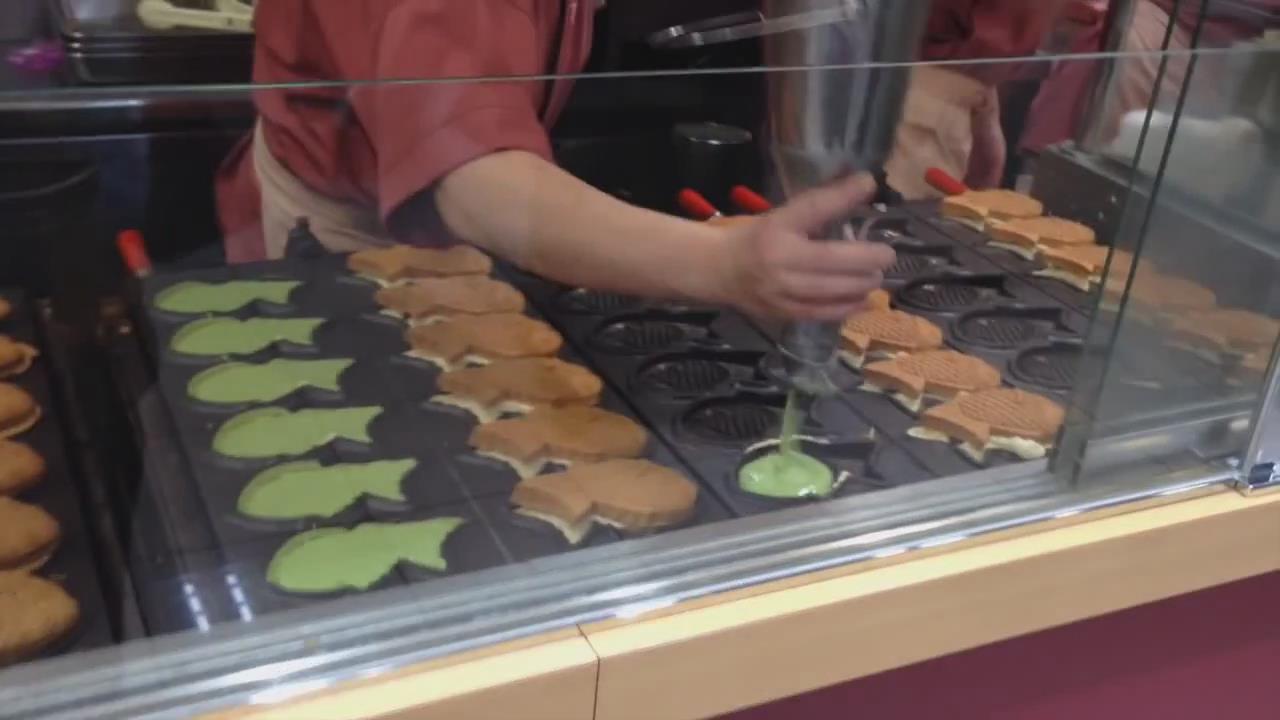 taiyaki pastry dispenser/bakery pastry funnel